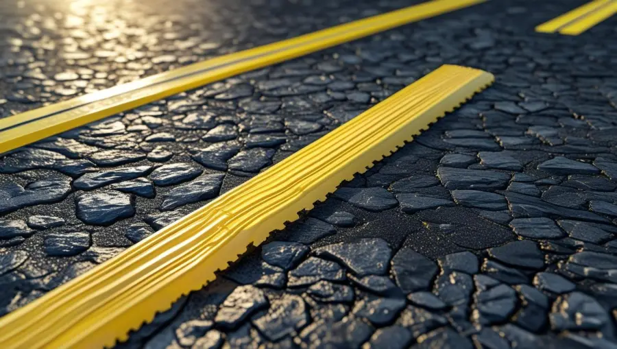 Thermoplastic road marking service in Gujarat
